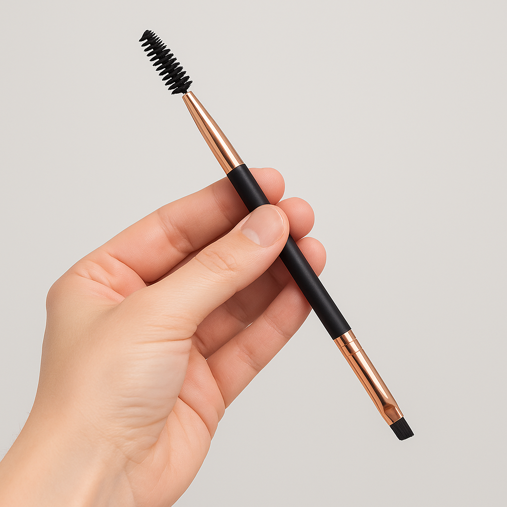 Aura - Cepillo para cejas y Delineador de ojos