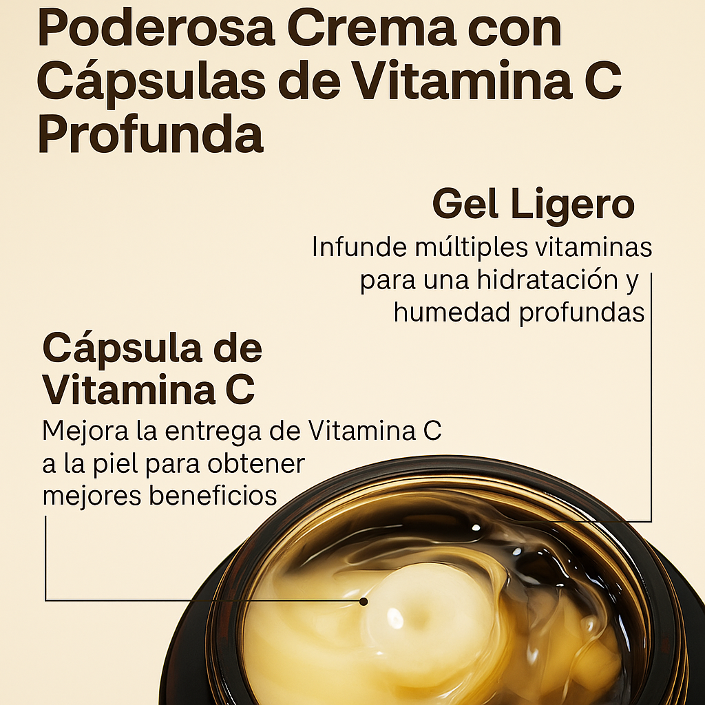Aura Cápsulas - Crema Facial Avanzada